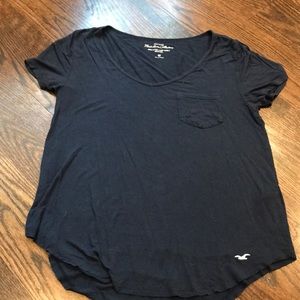 Navy blue Hollister tee